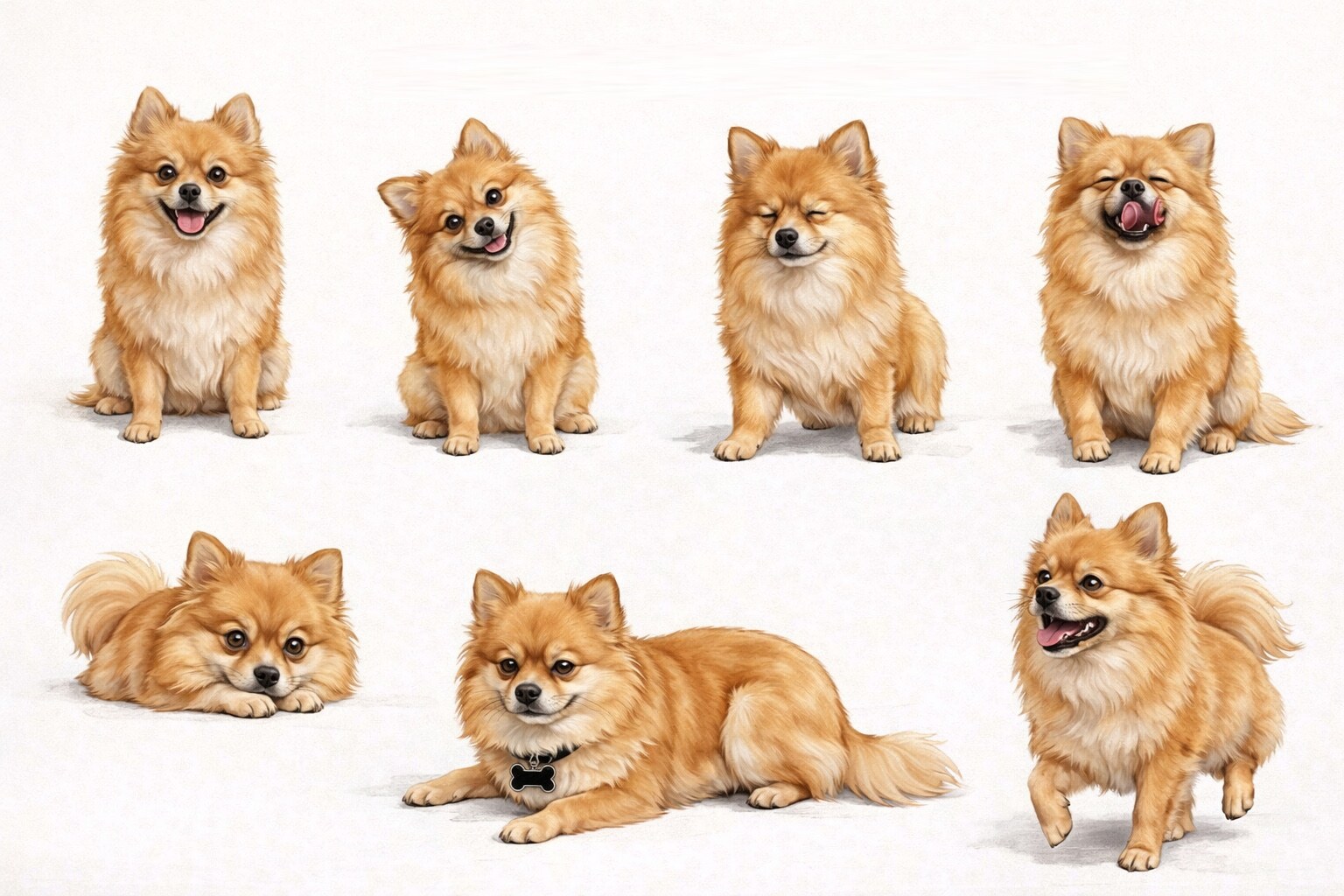Bailey Bear, the real rescue Pomeranian